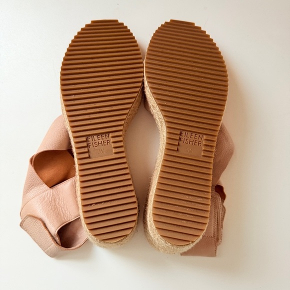 Eileen Fisher Willow Espadrille Wedge Sandal - Picture 3 of 4